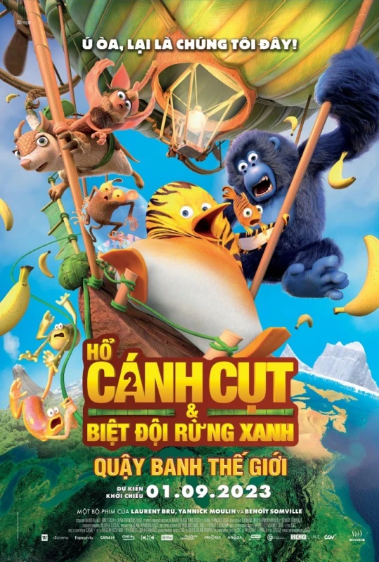 Hổ Cánh Cụt Và Biệt Đội Rừng Xanh 2: Quậy Banh Thế Giới